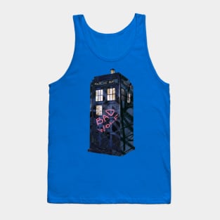 Doctor Who Bad Wolf Tardis Tank Top